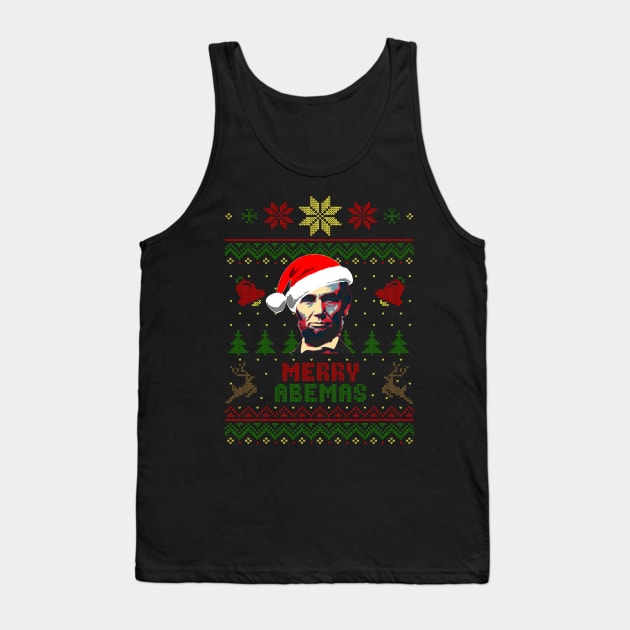 Abraham Lincoln Merry Abemas Tank Top by Nerd_art